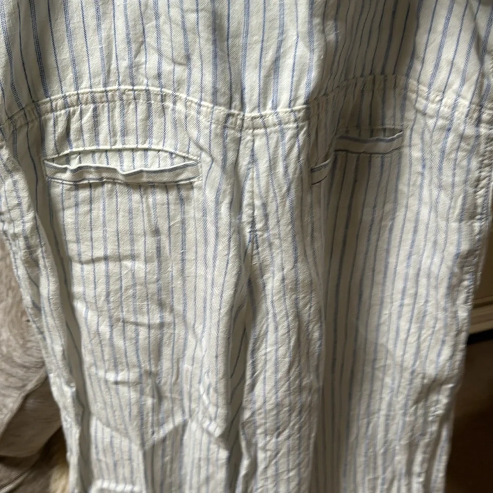 Cute overalls in cotton striped - Picture 4 of 5